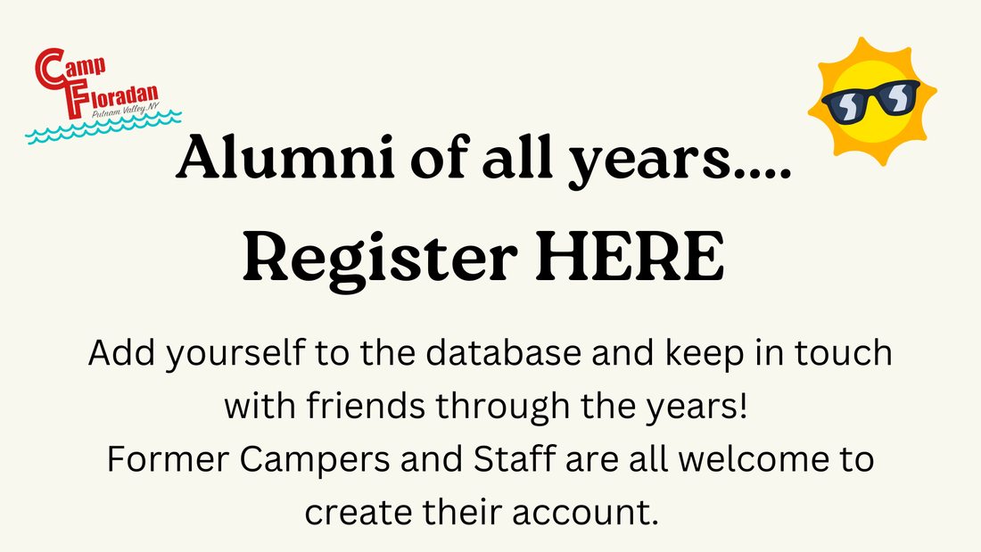 Camp Floradan Alumni Register Here